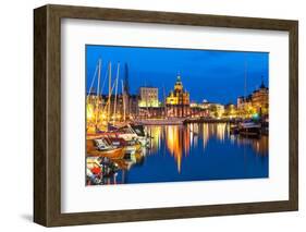 Old Town in Helsinki, Finland-Scanrail-Framed Photographic Print