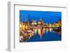 Old Town in Helsinki, Finland-Scanrail-Framed Photographic Print