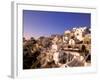 Old Town in Late Afternoon, Santorini, Cyclades Islands, Greece-Walter Bibikow-Framed Photographic Print