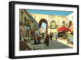 Old Town in Nice-null-Framed Art Print