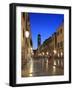 Old Town in the Evening, Stradun, Dubrovnik, Dalmatia, Croatia-Ivan Vdovin-Framed Photographic Print