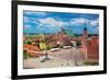 Old Town in Warsaw, Poland. the Royal Castle and Sigismund's Column Called Kolumna Zygmunta-Michal Bednarek-Framed Photographic Print