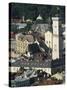 Old Town Including Town Hall, Seen from Castle Hill, Unesco World Heritage Site, Lviv, Ukraine-Christian Kober-Stretched Canvas