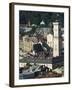 Old Town Including Town Hall, Seen from Castle Hill, Unesco World Heritage Site, Lviv, Ukraine-Christian Kober-Framed Photographic Print