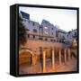 Old Town, Jewish Quarter, the Ruins of the Roman Cardo Maximus-Massimo Borchi-Framed Stretched Canvas