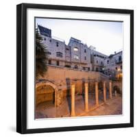 Old Town, Jewish Quarter, the Ruins of the Roman Cardo Maximus-Massimo Borchi-Framed Premium Photographic Print