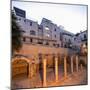 Old Town, Jewish Quarter, the Ruins of the Roman Cardo Maximus-Massimo Borchi-Mounted Photographic Print