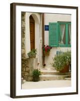 Old Town, Krk, Croatia-Russell Young-Framed Premium Photographic Print