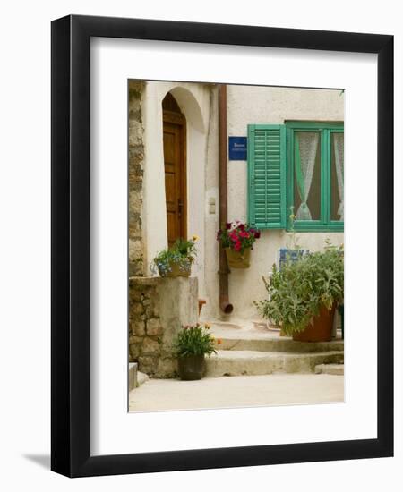 Old Town, Krk, Croatia-Russell Young-Framed Photographic Print