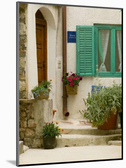 Old Town, Krk, Croatia-Russell Young-Mounted Photographic Print