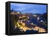 Old Town, Luxembourg City, Grand Duchy of Luxembourg, Europe-Christian Kober-Framed Stretched Canvas