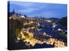 Old Town, Luxembourg City, Grand Duchy of Luxembourg, Europe-Christian Kober-Stretched Canvas