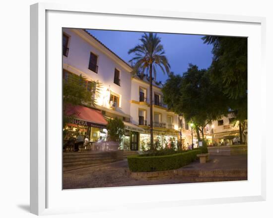 Old Town, Marbella, Malaga, Andalucia, Spain, Europe-Marco Cristofori-Framed Photographic Print