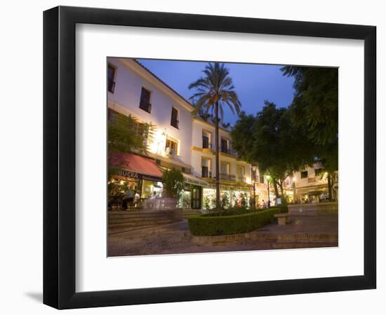 Old Town, Marbella, Malaga, Andalucia, Spain, Europe-Marco Cristofori-Framed Photographic Print