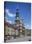 Old Town Market Place in Poznan on the River Warta, the Polish Capital Until Mid 11th C, Poland-Tovy Adina-Stretched Canvas