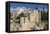 Old Town, Muslim Quarter, the Pool of Bethesda and the Church of St. Anne-Massimo Borchi-Framed Stretched Canvas