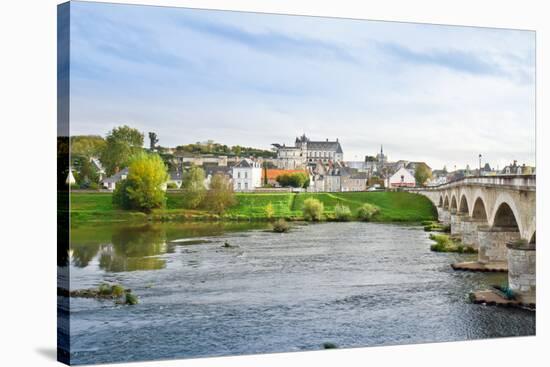 Old Town of Amboise, France-neirfy-Stretched Canvas