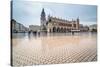 Old Town of Cracow with Sukiennice Landmark, Poland-Patryk Kosmider-Stretched Canvas