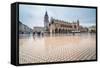 Old Town of Cracow with Sukiennice Landmark, Poland-Patryk Kosmider-Framed Stretched Canvas