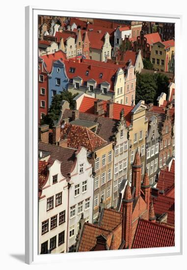 Old Town of Gdansk, Gdansk, Pomerania, Poland, Europe-Hans-Peter Merten-Framed Premium Photographic Print