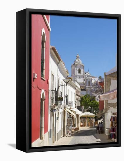 Old Town of Lagos, Algarve, Portugal-Katja Kreder-Framed Stretched Canvas