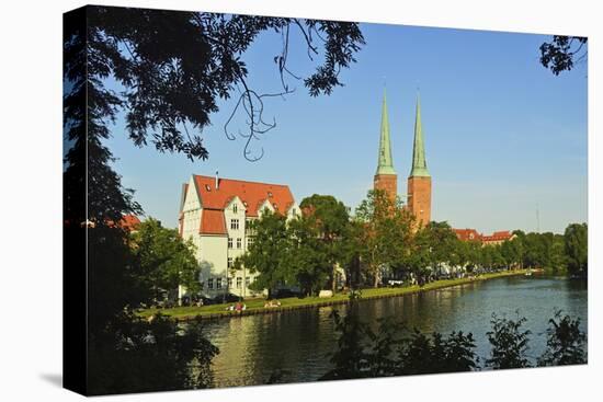 Old Town of Lubeck, UNESCO World Heritage Site, Schleswig-Holstein, Germany, Europe-Jochen Schlenker-Stretched Canvas