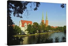 Old Town of Lubeck, UNESCO World Heritage Site, Schleswig-Holstein, Germany, Europe-Jochen Schlenker-Stretched Canvas