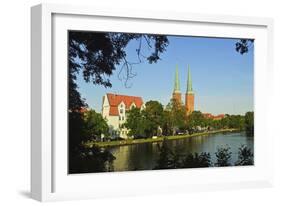 Old Town of Lubeck, UNESCO World Heritage Site, Schleswig-Holstein, Germany, Europe-Jochen Schlenker-Framed Photographic Print