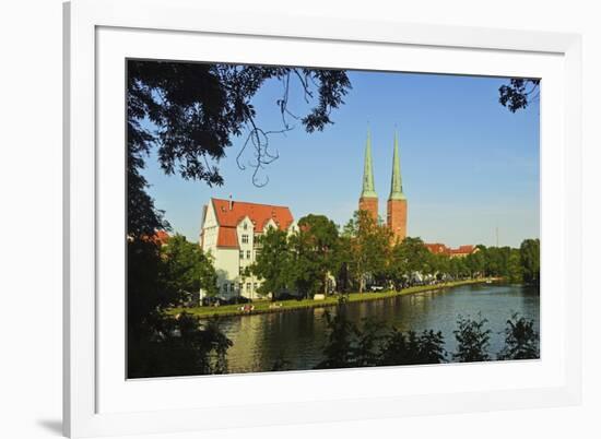 Old Town of Lubeck, UNESCO World Heritage Site, Schleswig-Holstein, Germany, Europe-Jochen Schlenker-Framed Photographic Print