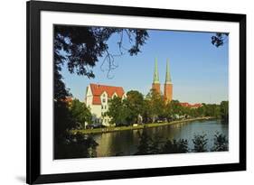 Old Town of Lubeck, UNESCO World Heritage Site, Schleswig-Holstein, Germany, Europe-Jochen Schlenker-Framed Photographic Print