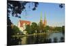 Old Town of Lubeck, UNESCO World Heritage Site, Schleswig-Holstein, Germany, Europe-Jochen Schlenker-Mounted Photographic Print