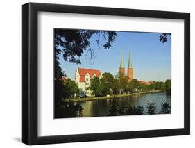 Old Town of Lubeck, UNESCO World Heritage Site, Schleswig-Holstein, Germany, Europe-Jochen Schlenker-Framed Photographic Print