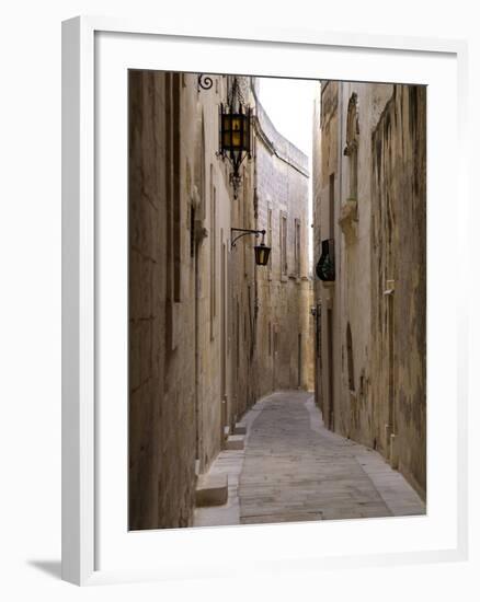 Old Town of Mdina, Malta, Mediterranean, Europe-Hans Peter Merten-Framed Photographic Print