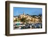 Old Town of Menton and Marina-Peter Groenendijk-Framed Photographic Print