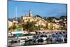 Old Town of Menton and Marina-Peter Groenendijk-Mounted Photographic Print