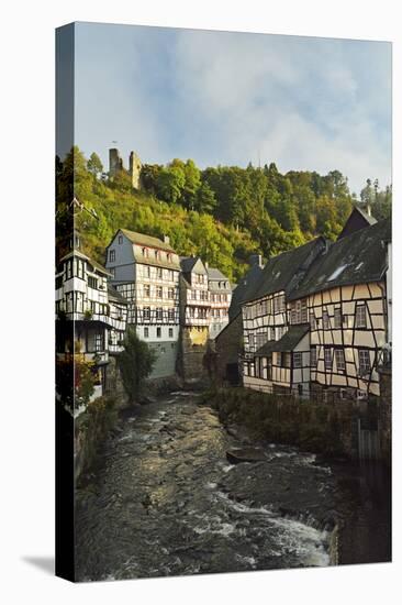 Old Town of Monschau, North Rhine-Westphalia, Germany, Europe-Jochen Schlenker-Stretched Canvas
