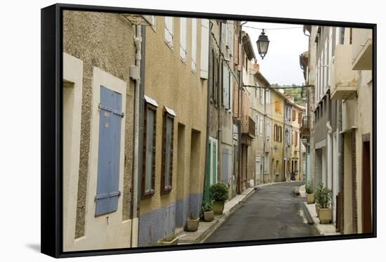 Old Town of Quillan, Languedoc, France, Europe-Tony Waltham-Framed Stretched Canvas