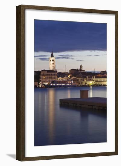 Old Town of Rab at Dusk-Markus Lange-Framed Photographic Print