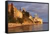 Old Town of Rab Town-Markus Lange-Framed Stretched Canvas