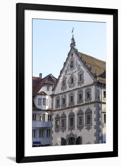 Old Town of Ravensburg, Leather House and Seelhaus, Baden-Wurttemberg, Germany-Ernst Wrba-Framed Photographic Print