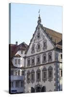 Old Town of Ravensburg, Leather House and Seelhaus, Baden-Wurttemberg, Germany-Ernst Wrba-Stretched Canvas