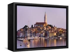 Old Town of Rovinj-Danny Lehman-Framed Stretched Canvas