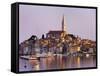 Old Town of Rovinj-Danny Lehman-Framed Stretched Canvas