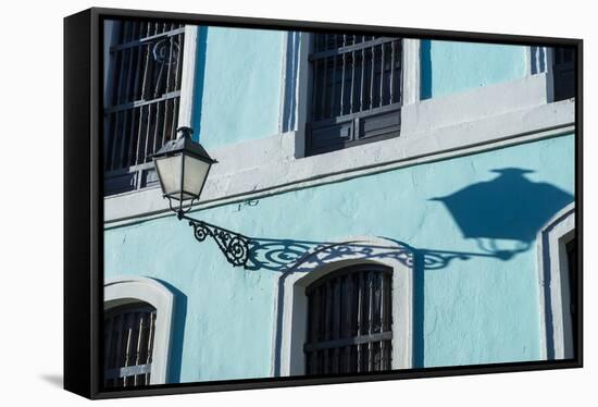 Old Town of San Juan-Michael Runkel-Framed Stretched Canvas