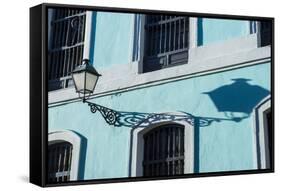 Old Town of San Juan-Michael Runkel-Framed Stretched Canvas