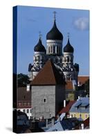 Old Town of Tallinn-null-Stretched Canvas