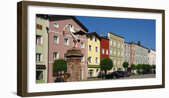 Old town of Tittmoning, Upper Bavaria, Germany, Europe-Hans-Peter Merten-Framed Photographic Print