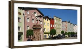 Old town of Tittmoning, Upper Bavaria, Germany, Europe-Hans-Peter Merten-Framed Photographic Print