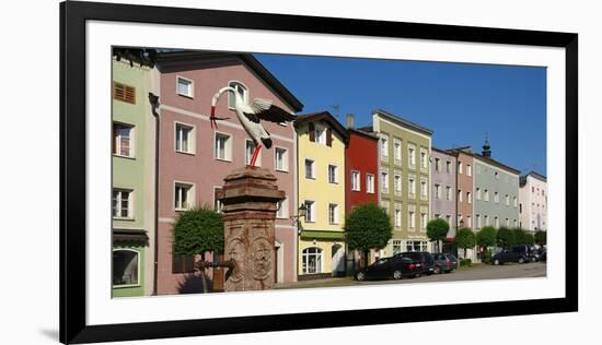 Old town of Tittmoning, Upper Bavaria, Germany, Europe-Hans-Peter Merten-Framed Photographic Print