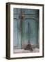 Old Town of Xingping Along the Li River, Doorway and Broom-Darrell Gulin-Framed Photographic Print